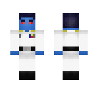 Grand admiral Thrawn - Male Minecraft Skins - image 2