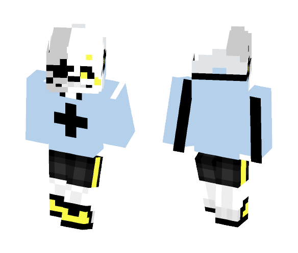 Aster!Sans - Male Minecraft Skins - image 1