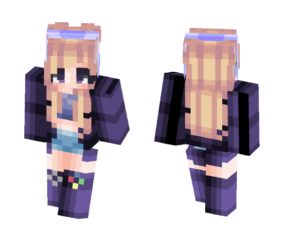♡ Gamer Gal ♡ - Female Minecraft Skins - image 1