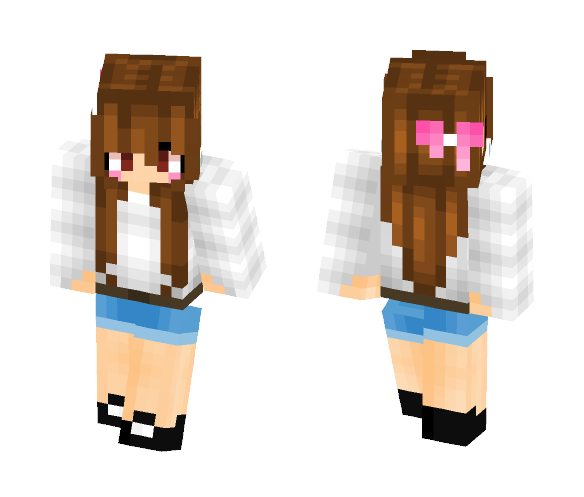 Normal day - Female Minecraft Skins - image 1