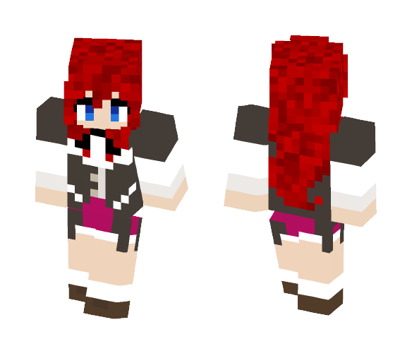 Rias Grémory -{ High School DxD }- - Female Minecraft Skins - image 1