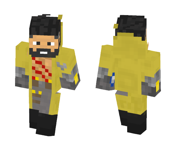 Roger Remastered (Mobile Legends) - Male Minecraft Skins - image 1