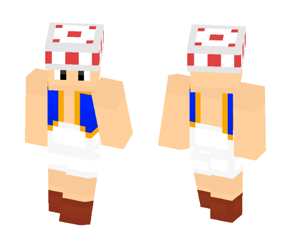 Toad (Super Mario Bros. Series) - Male Minecraft Skins - image 1