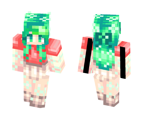 Nature girl - Girl Minecraft Skins - image 1