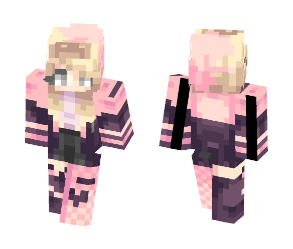 edgy bubblegum - Male Minecraft Skins - image 1
