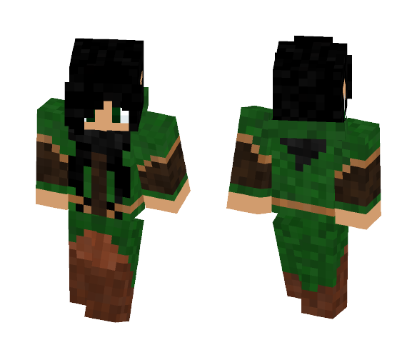 Medieval Fantasy Wood Elf - Female Minecraft Skins - image 1