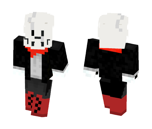 Gaster Papyrus - Male Minecraft Skins - image 1