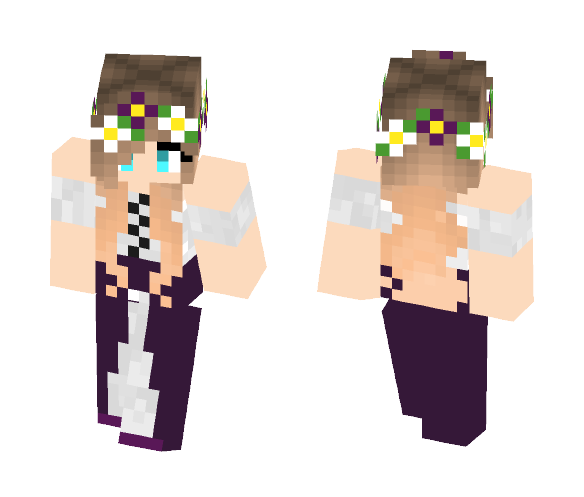 Flower Crown - Flower Crown Minecraft Skins - image 1