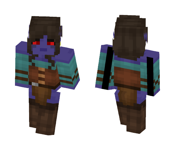 Enara dark elf - Female Minecraft Skins - image 1