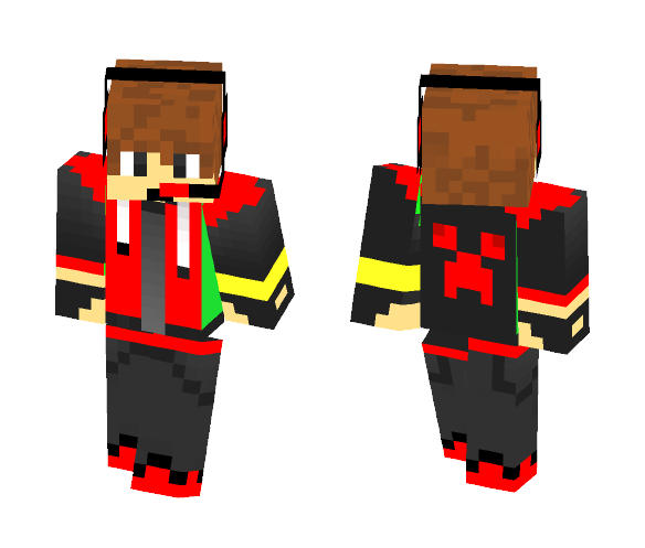 Tomcraft RED youtuber - Male Minecraft Skins - image 1