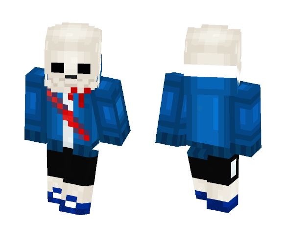 Sans Bloody - Male Minecraft Skins - image 1