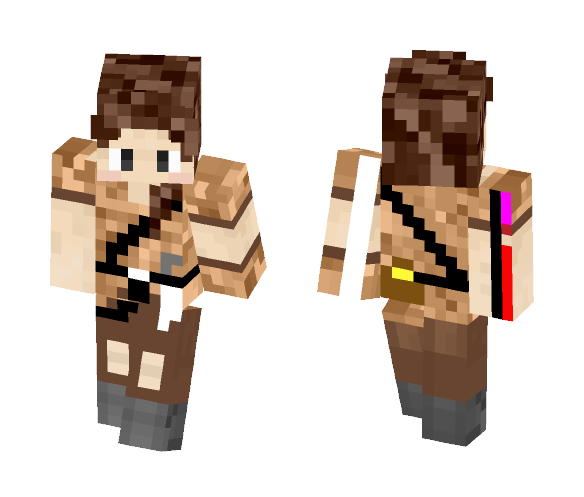 Thief (girl) - Female Minecraft Skins - image 1