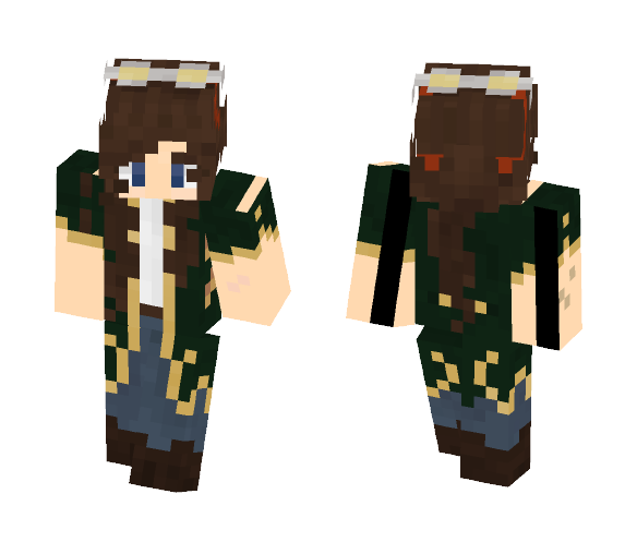 Shayne la synesthète - Female Minecraft Skins - image 1