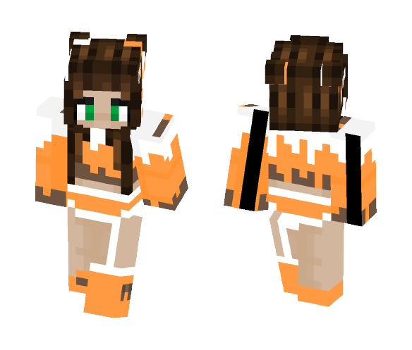 Creamsicle - Female Minecraft Skins - image 1
