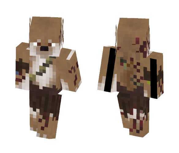Aetherys : Brown Wolf - Male Minecraft Skins - image 1