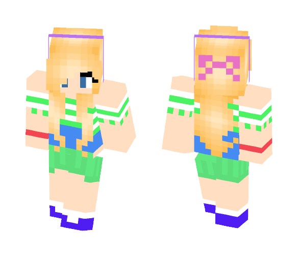summer girl - Girl Minecraft Skins - image 1