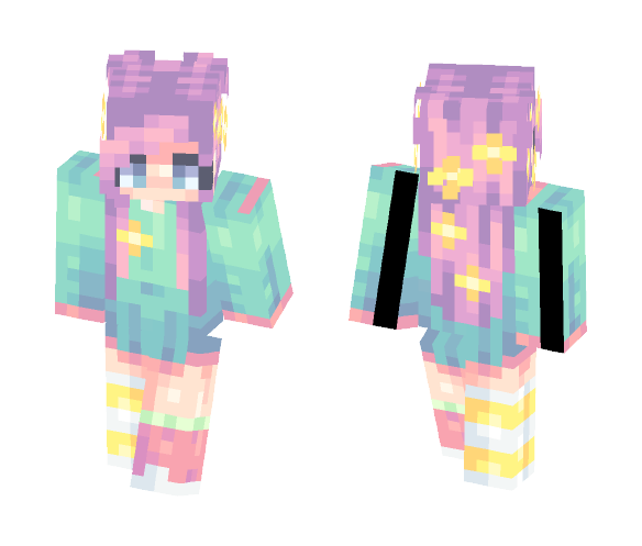 Neon - Female Minecraft Skins - image 1