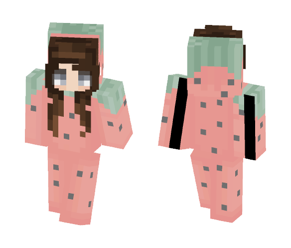 ~ Watermelon :O ~ - Female Minecraft Skins - image 1