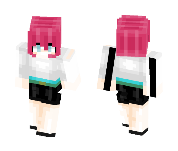 Download Free Cropped Skin for Minecraft image 1 Cropped - Female Minecraft Skins - image 1