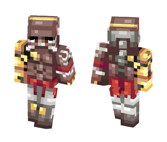 DOOMFIST - OVERWATCH !! - Male Minecraft Skins - image 1