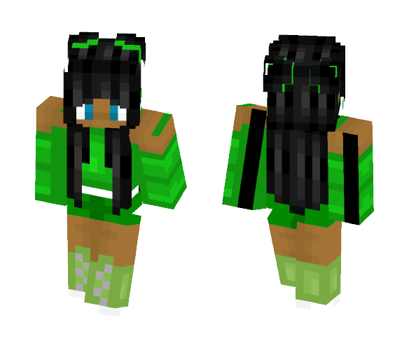 Download Free Gamer girl Skin for Minecraft image 1 Gamer girl - Girl Minecraft Skins - image 1