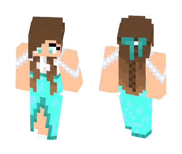 Cute Dress - Female Minecraft Skins - image 1