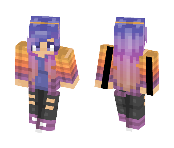 Collab with lolighta2pon~ - Female Minecraft Skins - image 1
