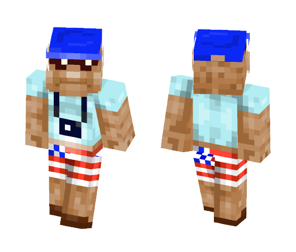 American tourist - Male Minecraft Skins - image 1