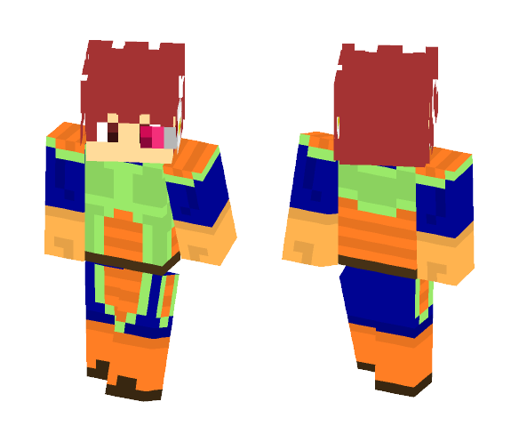 Vegeta (off colors) - Male Minecraft Skins - image 1