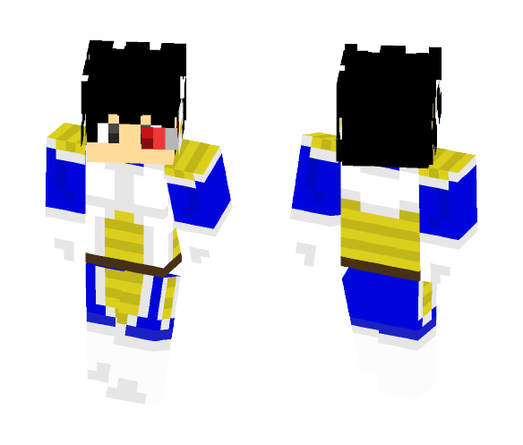 Vegeta (saiyan saga) - Male Minecraft Skins - image 1
