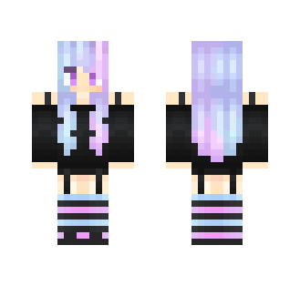 Pastel goth horned cutie