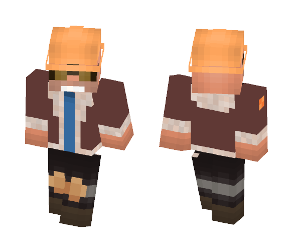 Overtime Dell the Engineer - Male Minecraft Skins - image 1