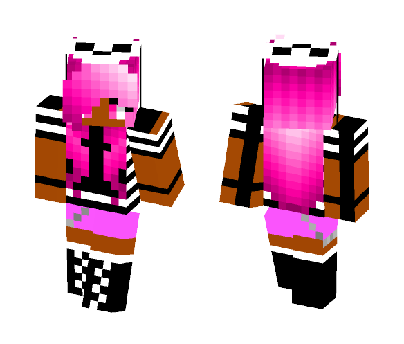 Beta Pink - Female Minecraft Skins - image 1