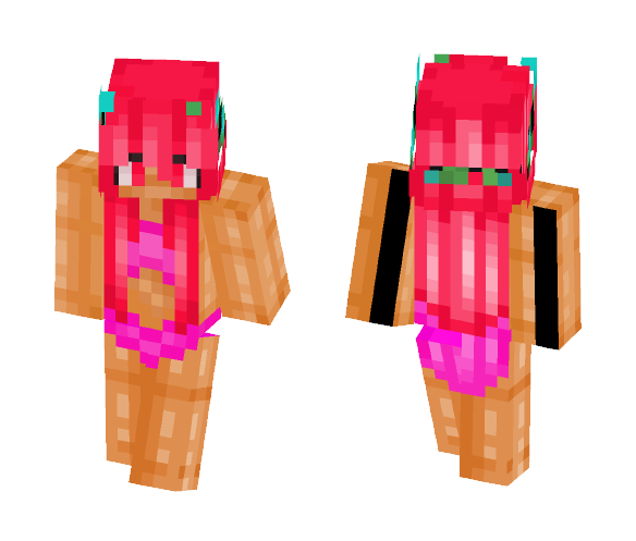 Bathing suit Pink - Female Minecraft Skins - image 1