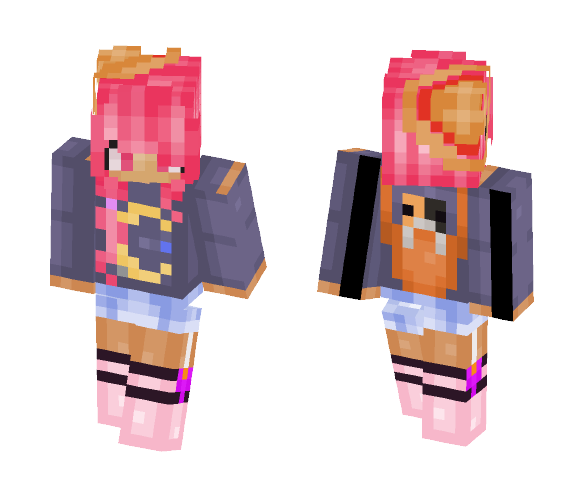Kawaii Pink - Kawaii Minecraft Skins - image 1