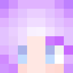 Download Free Pastel cutie purple/blue ver. Skin for Minecraft image 3 Pastel cutie purple/blue ver. - Female Minecraft Skins - image 3