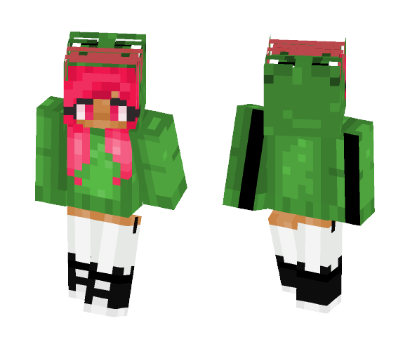 Meme Pink - Female Minecraft Skins - image 1