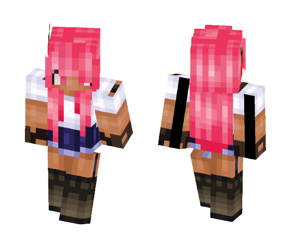 Adventure Pink - Female Minecraft Skins - image 1