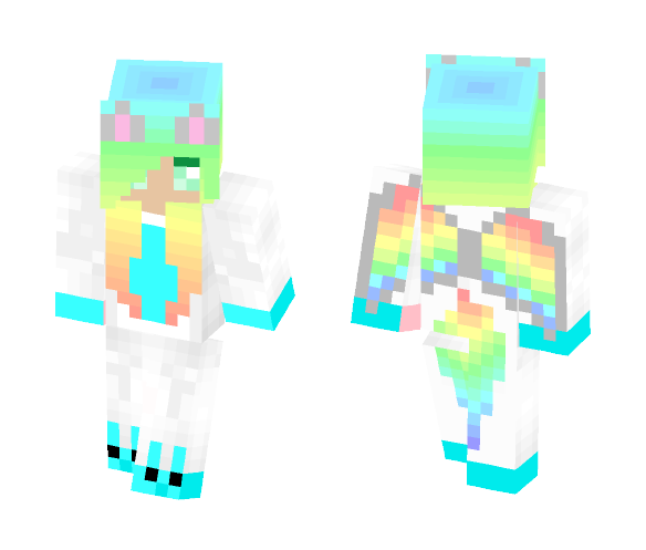 Dragon PJs - Female Minecraft Skins - image 1