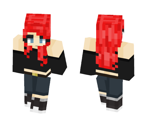 Rose's are red, Blood is too. - Female Minecraft Skins - image 1