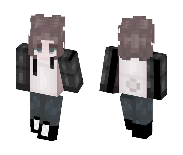 Lilla In Panda Hoodie - Female Minecraft Skins - image 1