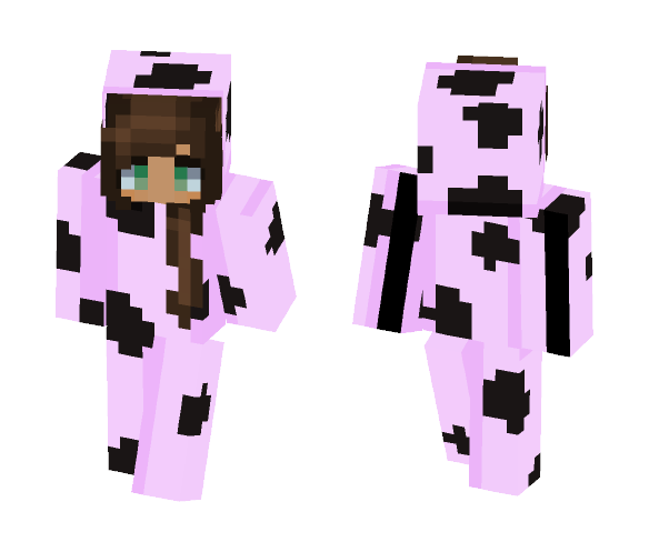 ~ PINK COW :O ~ - Female Minecraft Skins - image 1