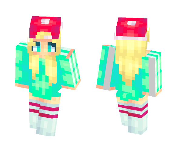 Living Neon Light ???? - Female Minecraft Skins - image 1