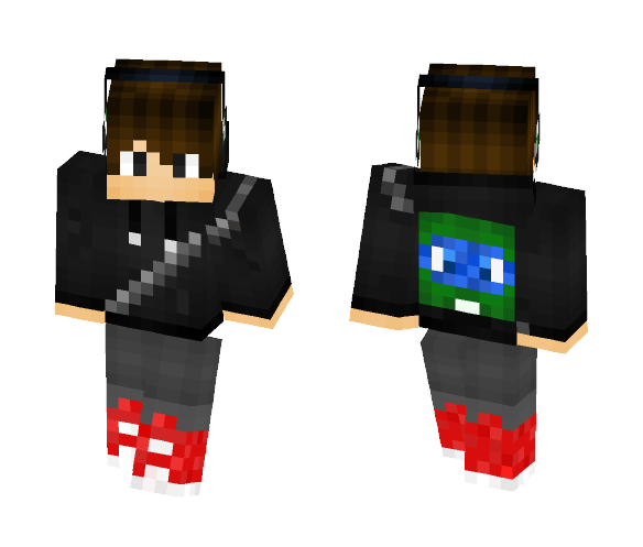 leo backpack - Male Minecraft Skins - image 1