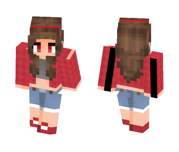 Flannel Shirt - Female Minecraft Skins - image 1