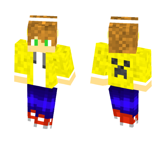 Goldn Xploshun - Male Minecraft Skins - image 1