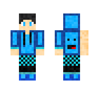 Blue gamer request by -Rainy-