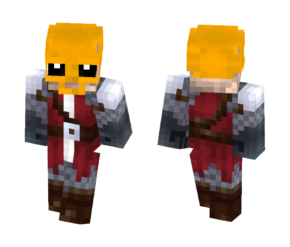 Golden Skull General - Male Minecraft Skins - image 1