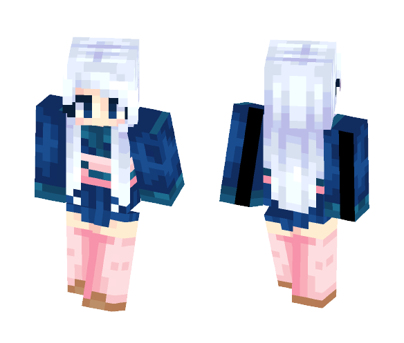 Roaring Waves - Female Minecraft Skins - image 1