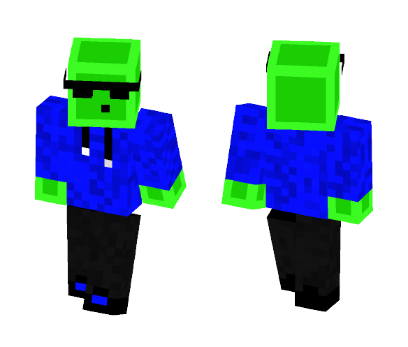slime boy - Boy Minecraft Skins - image 1